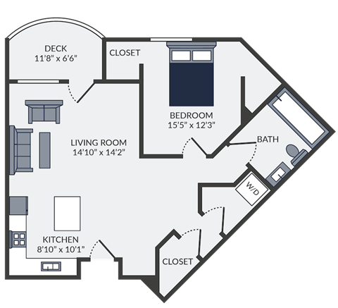 a floor plan of the first level of a two story house